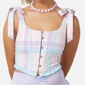 Dangerfield Tartan Corset